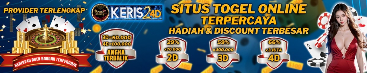 Keris4D2 Bandar togel Terpercaya